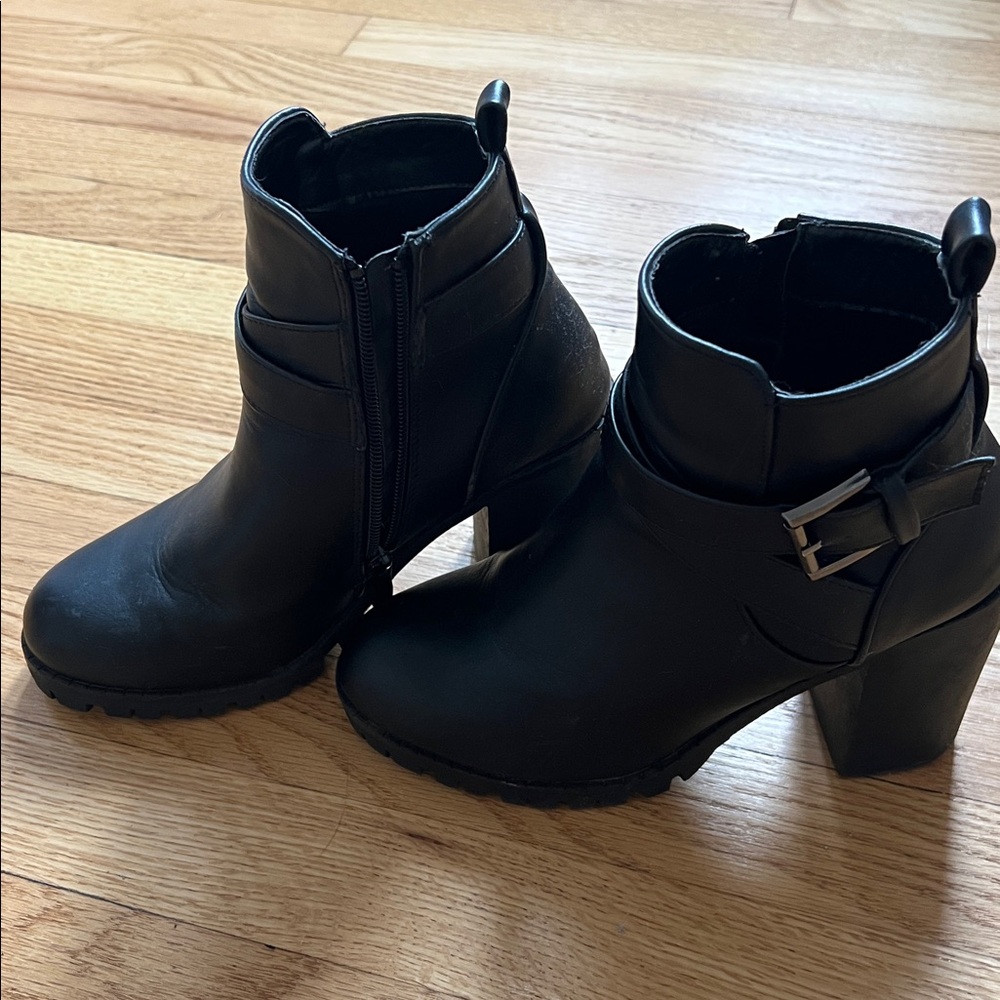 Black Ankle Boots